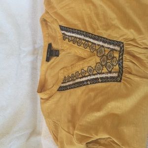 Bohemian beaded shirt